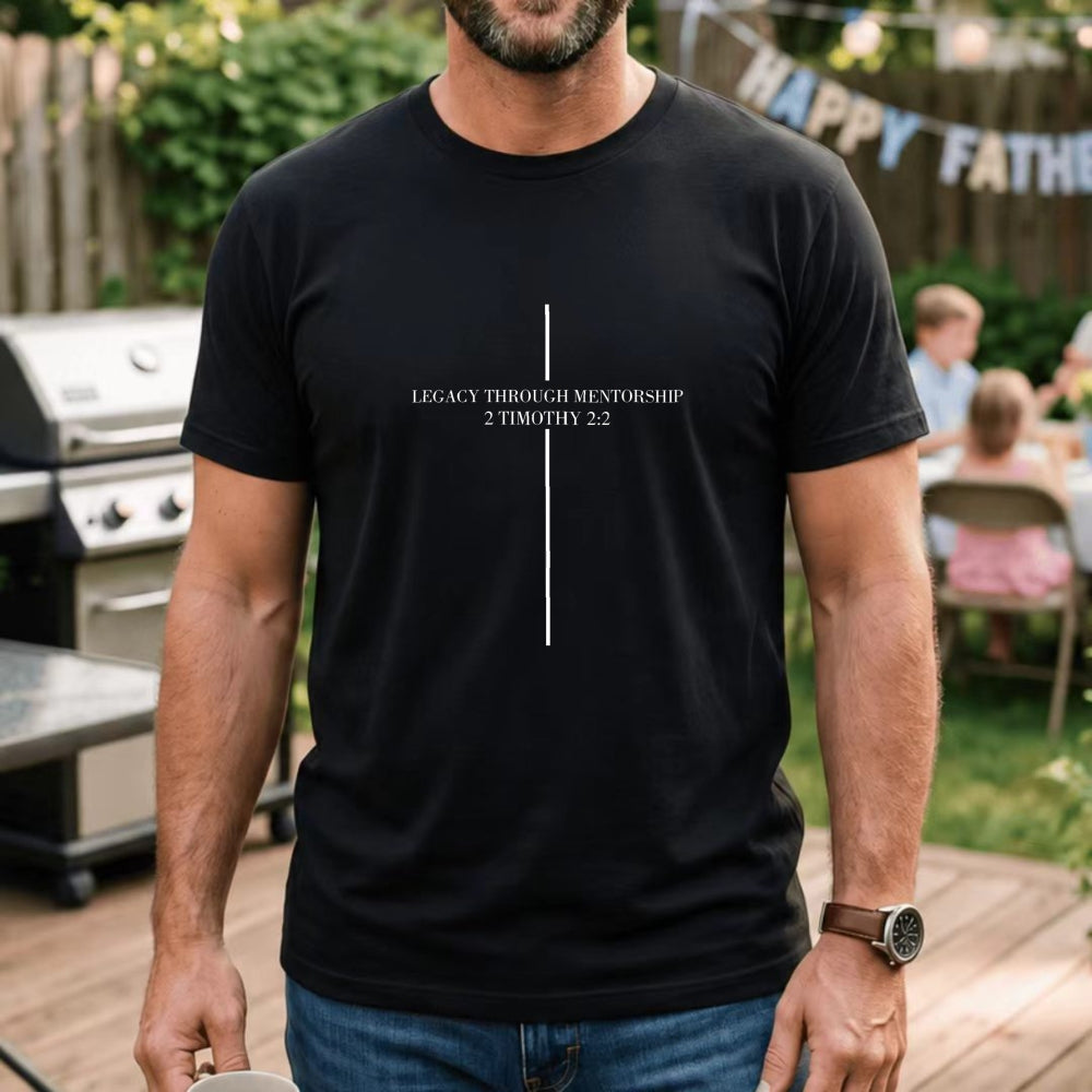 Black Classic T-Shirt Legacy Through Mentorship 2 Timothy 22