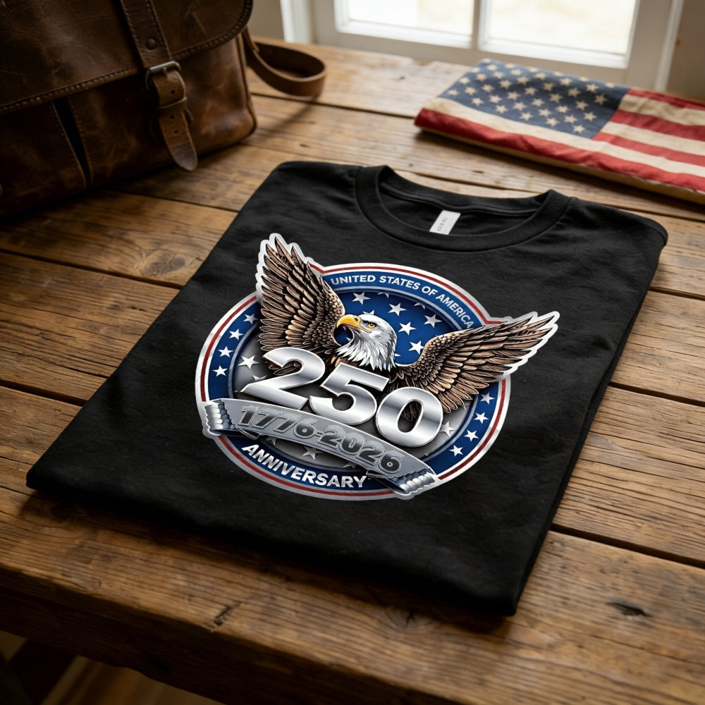 Patriotic Eagle Design Classic T-Shirt United States Of America 250 Anniversary 1776 2026