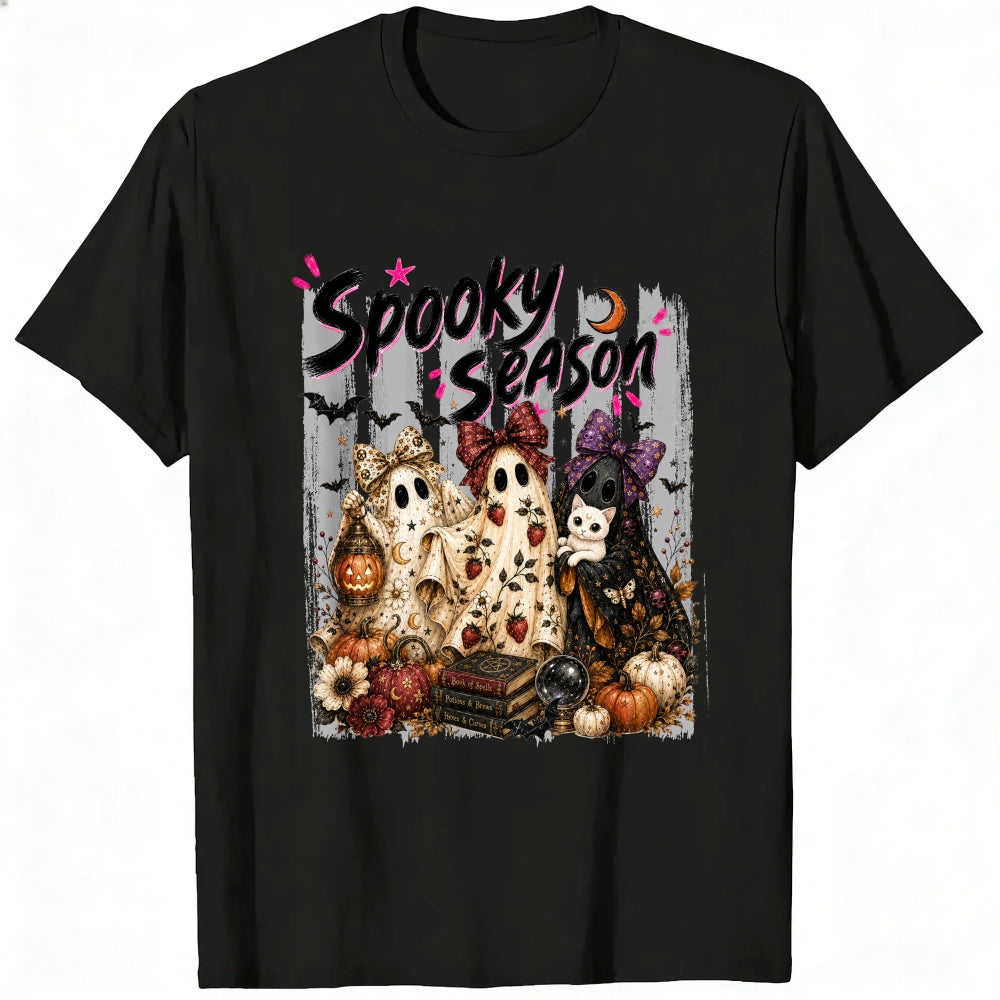 Halloween Spooky Season Ghosts Pumpkins Classic T-Shirt