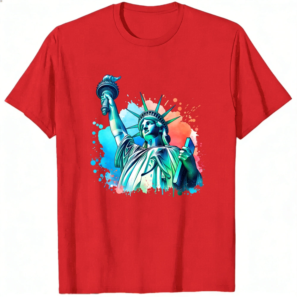 Artistic Statue Of Liberty Design Classic T-Shirt