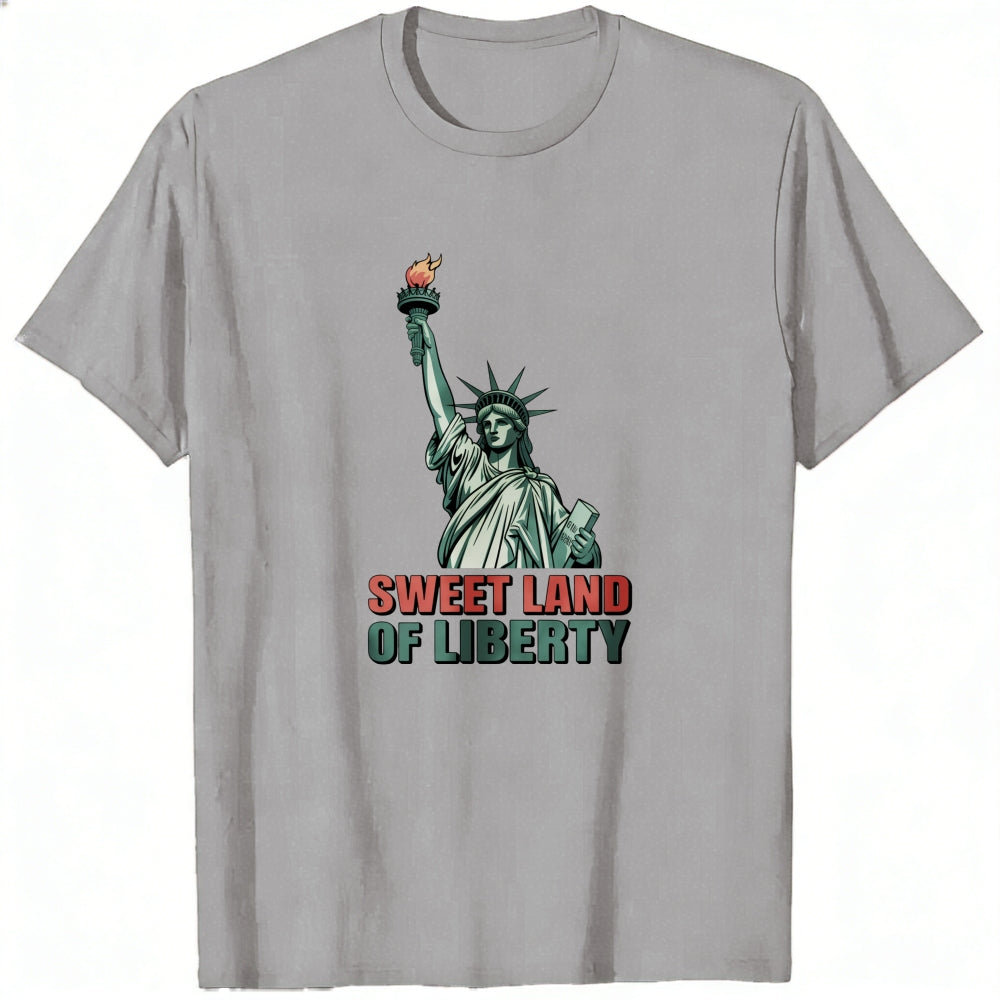 American Iconic Design Classic T-Shirt Sweet Land Of Liberty