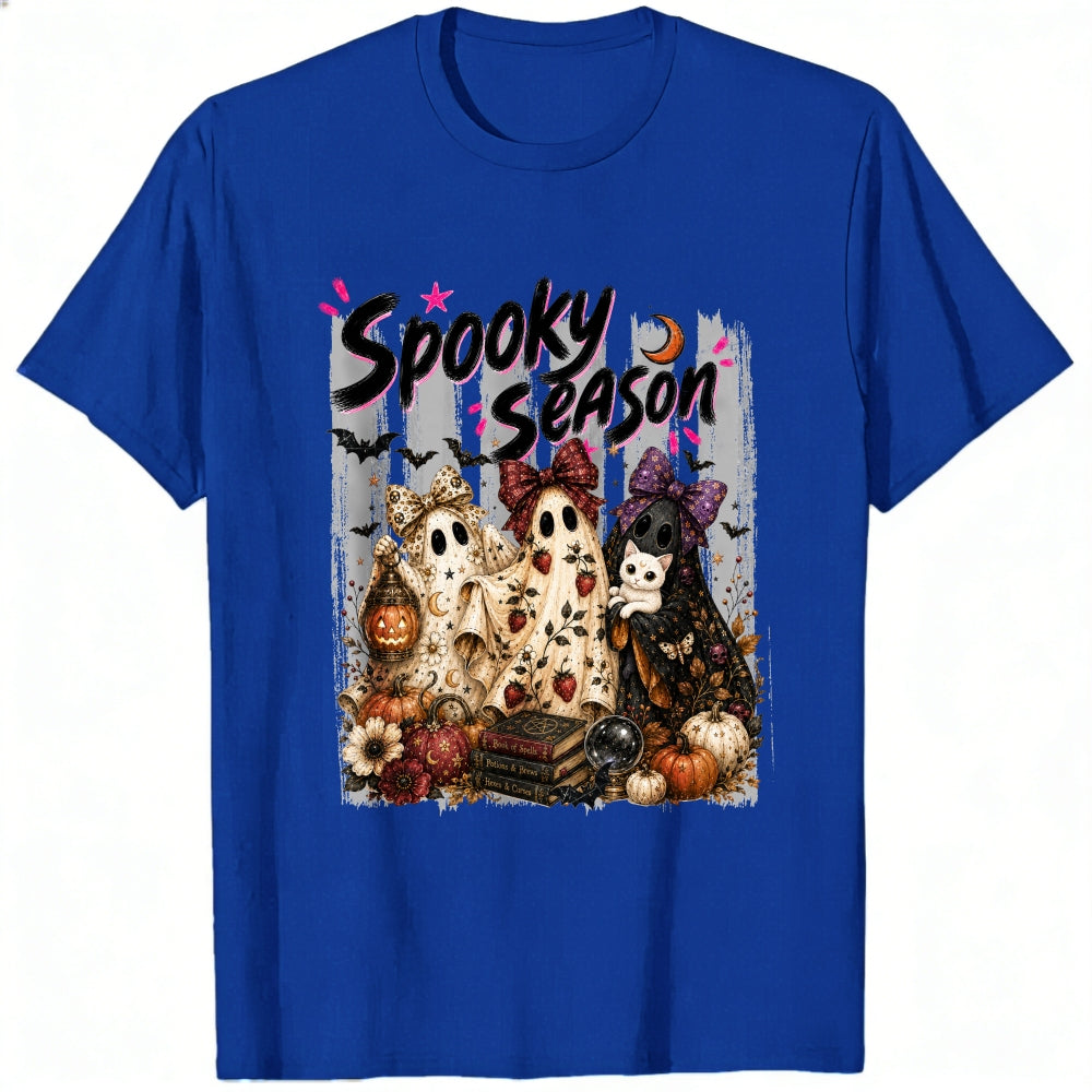 Halloween Spooky Season Ghosts Pumpkins Classic T-Shirt