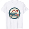 Patriotic American Flag Design Classic T-Shirt 250 Years Since 1776 Semiquincentennial