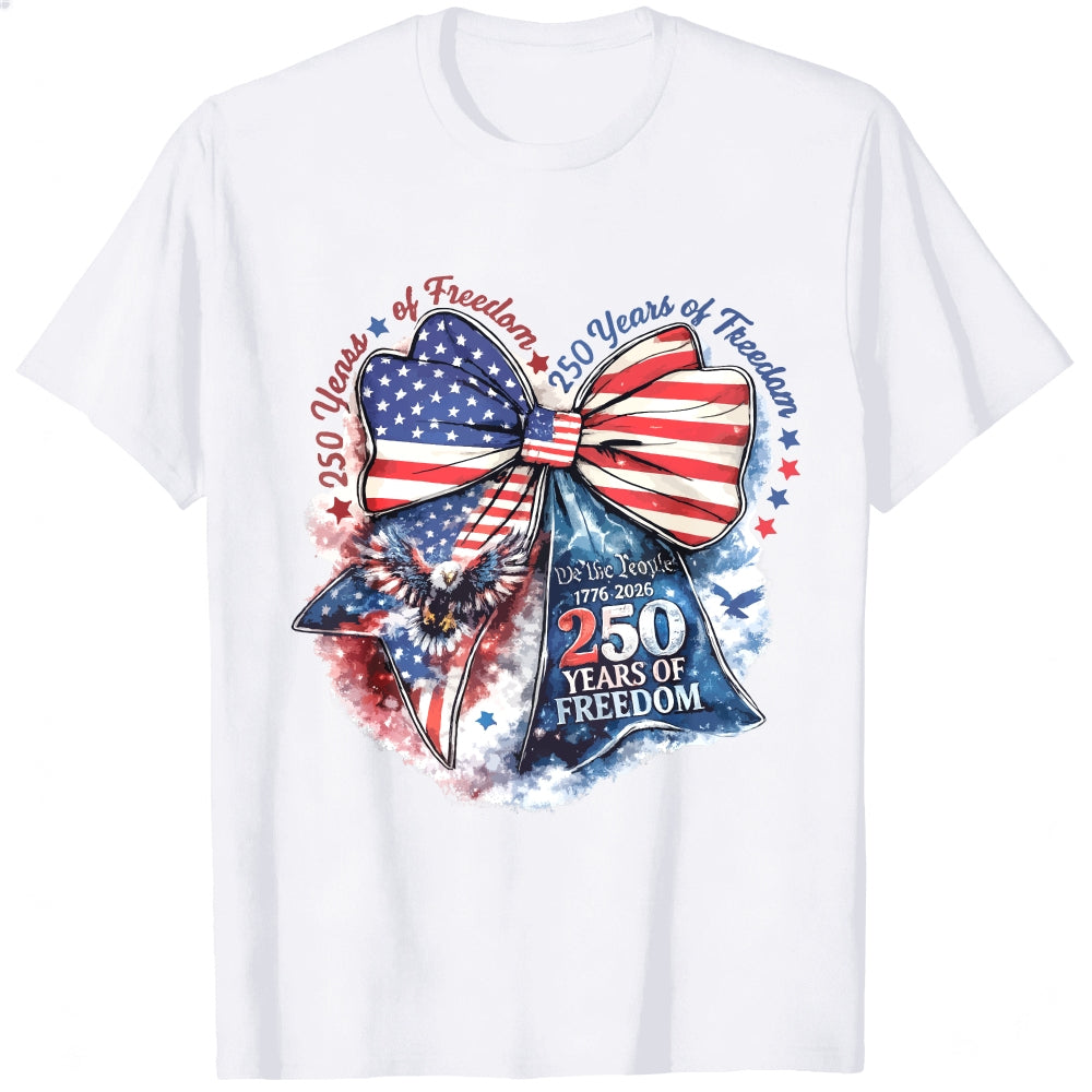 Patriotic American Flag Eagle Design Classic T-Shirt 250 Years United Since 1776