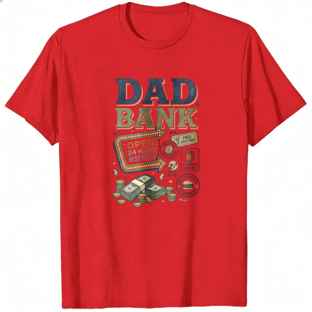 Dad Bank Money Theme Classic T-Shirt