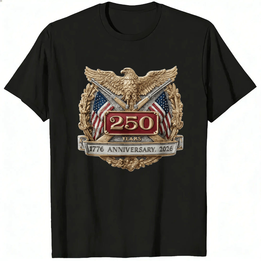 American Eagle Emblem 250 Years Anniversary Classic T-Shirt