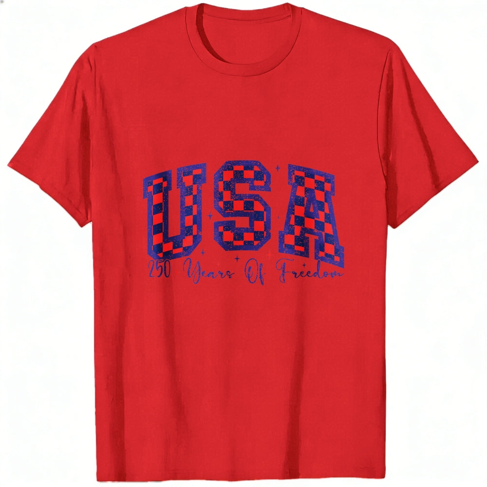 Patriotic Usa 250 Years Of Freedom Classic T-Shirt