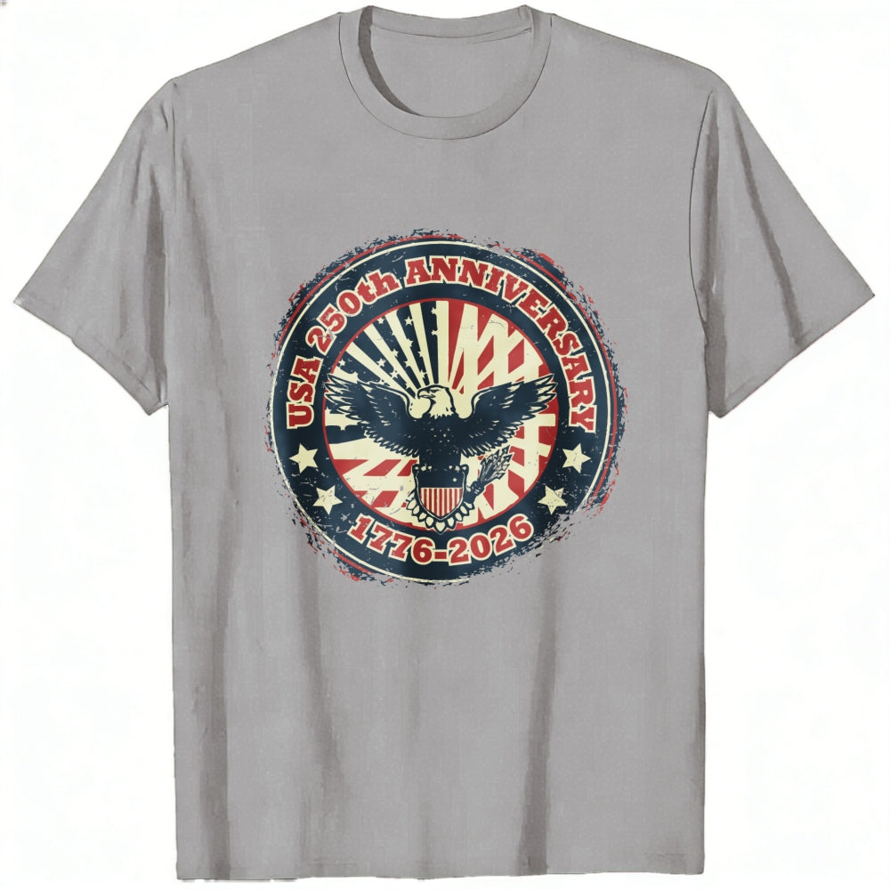 American Eagle Patriotic Design Classic T-Shirt 250th Anniversary 1776 2026