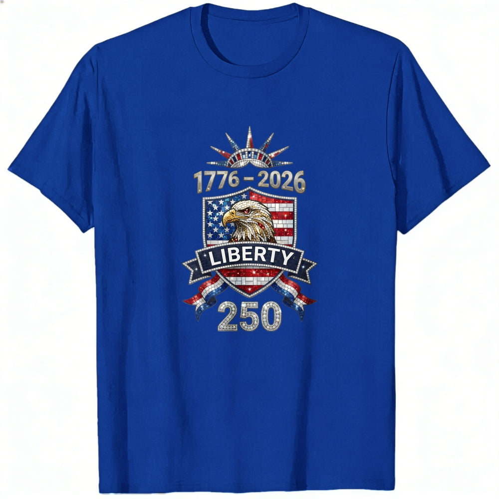 Patriotic American Eagle Liberty 1776 2026 250th Anniversary Classic T-Shirt