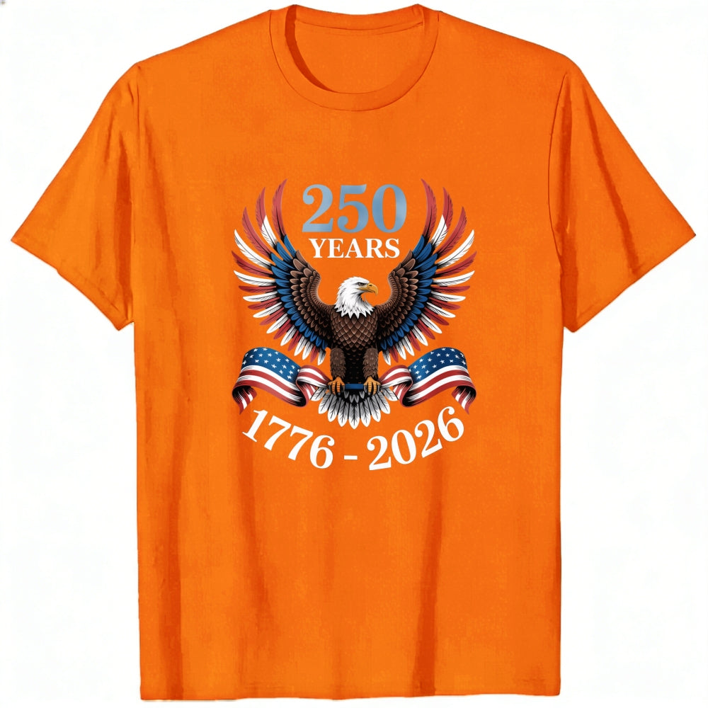 American Eagle Patriotic Design Classic T-Shirt 250 Years 1776 2026
