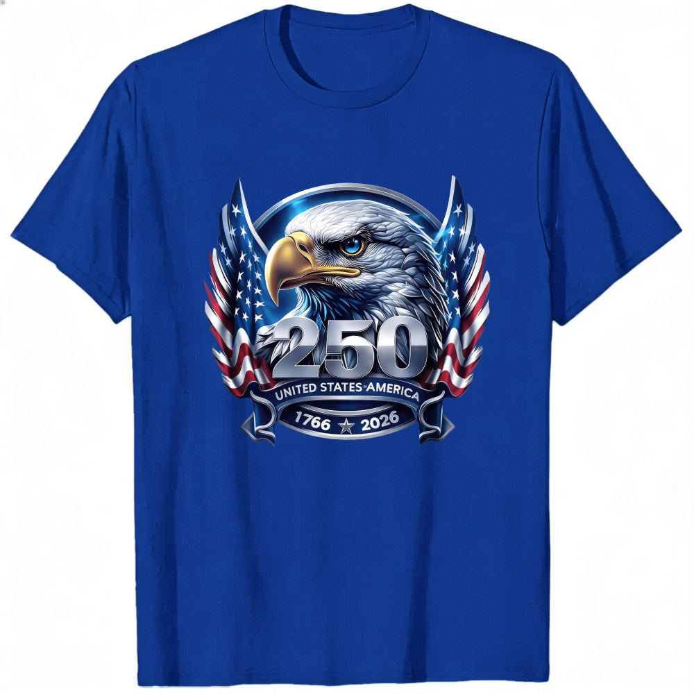 Patriotic Eagle American Flag 250th Anniversary Classic T-Shirt