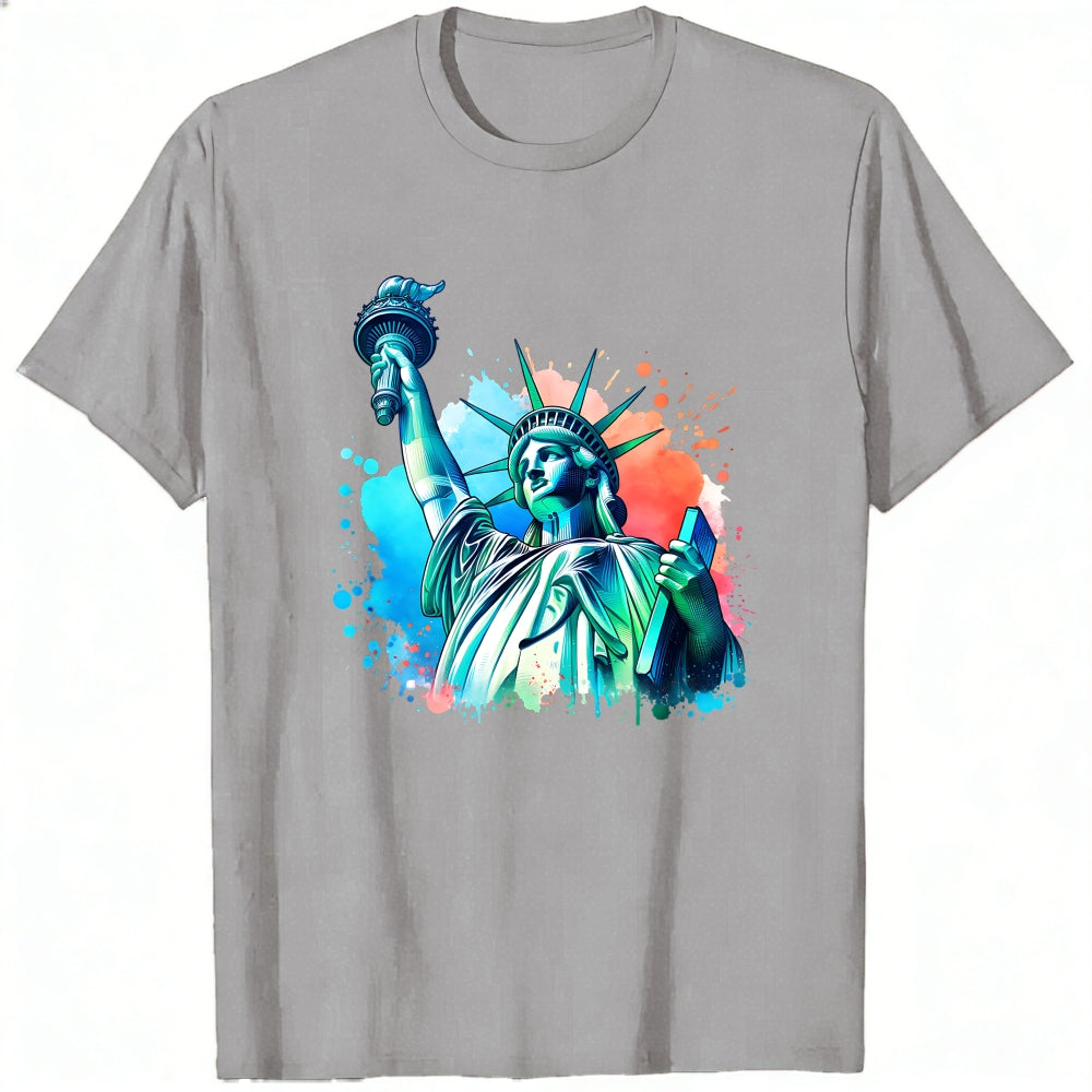 Artistic Statue Of Liberty Design Classic T-Shirt