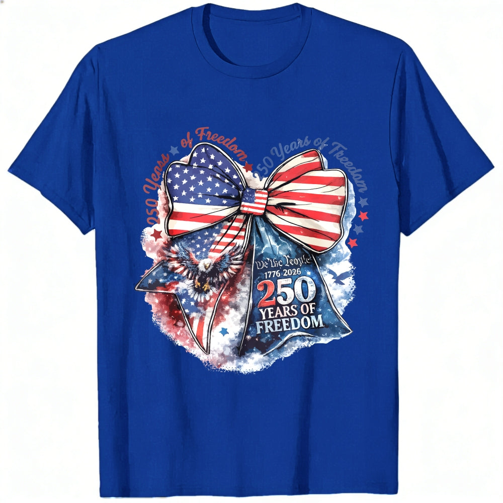 Patriotic American Flag Eagle Design Classic T-Shirt 250 Years United Since 1776
