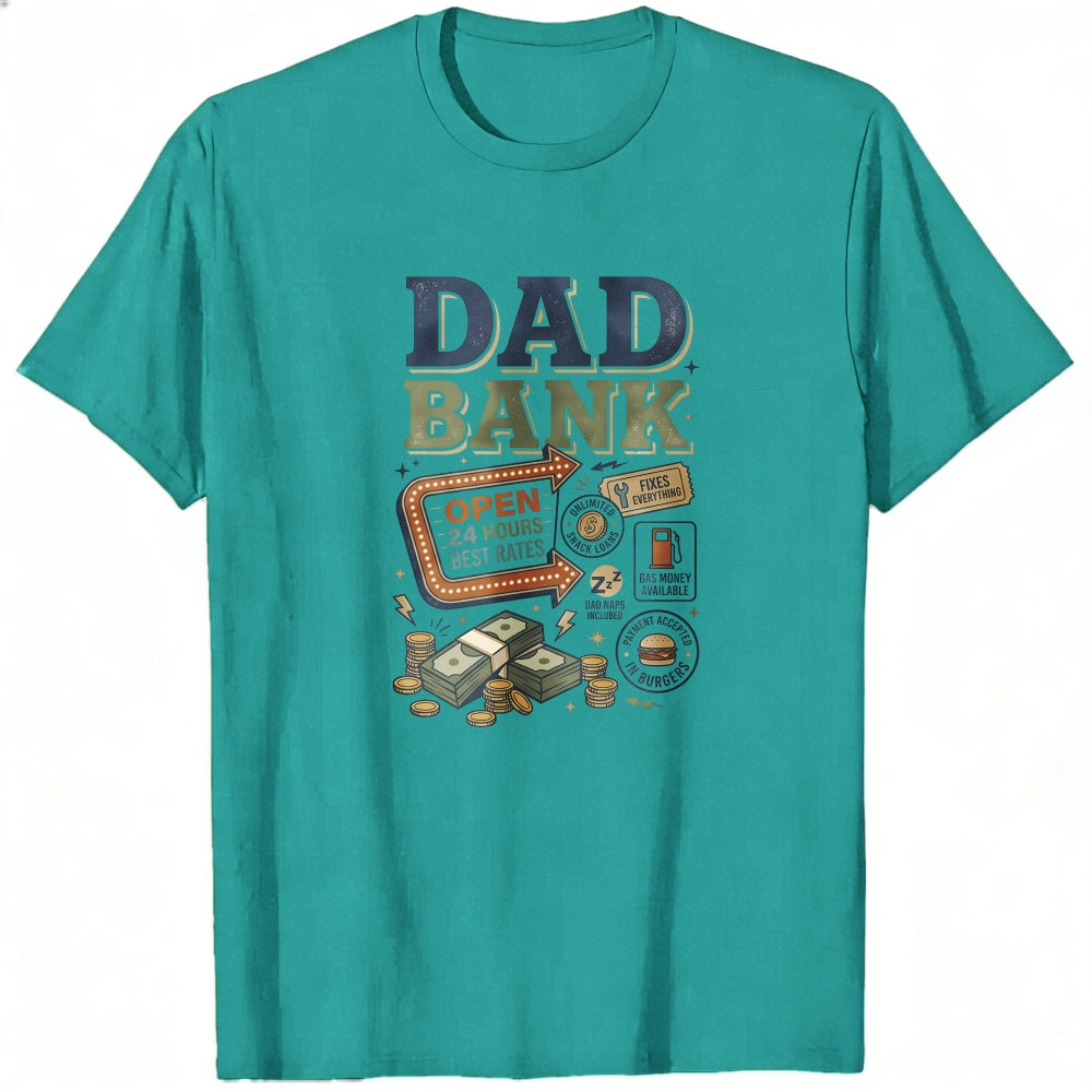 Dad Bank Money Theme Classic T-Shirt