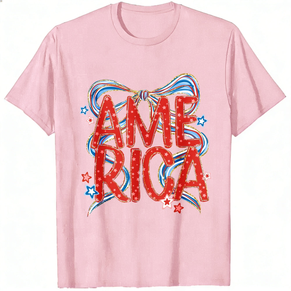 Patriotic American Flag Design Classic T-Shirt 250 Years Of Freedom Usa Celebration