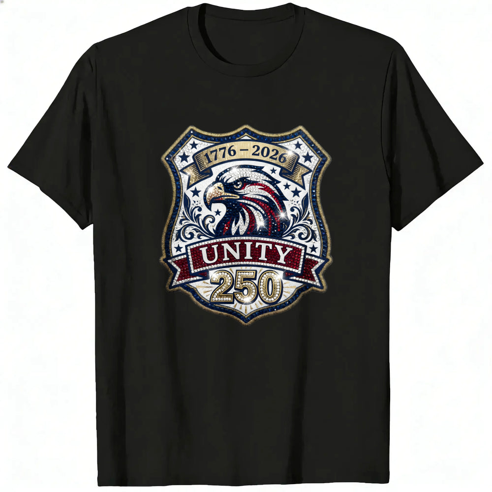 Patriotic Eagle Shield Design Classic T-Shirt Unity 250 Anniversary 1776 2026