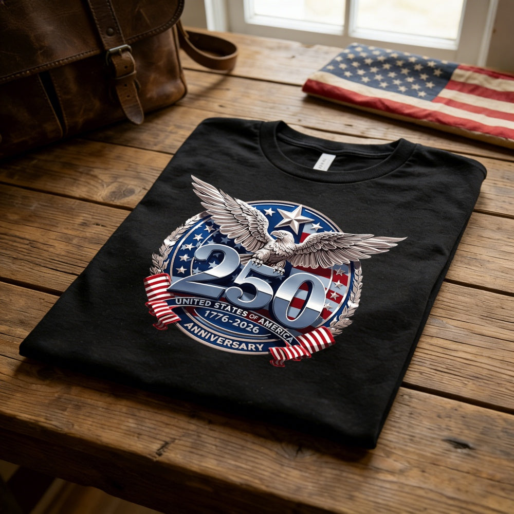 Patriotic Eagle Design Classic T-Shirt 250th Anniversary United States Of America 1776 2026