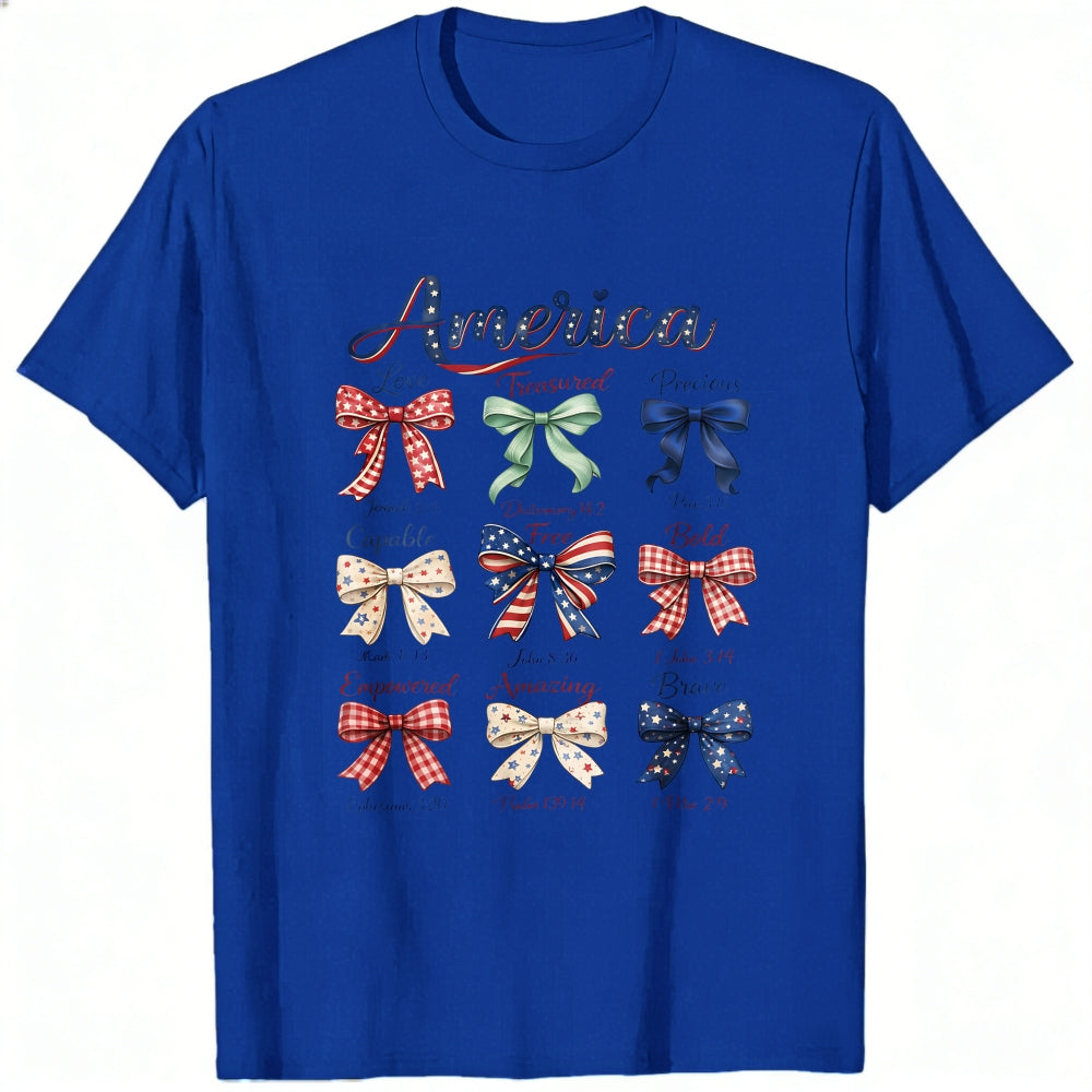 Patriotic American Independence Day 250 Years Of Freedom Classic T-Shirt