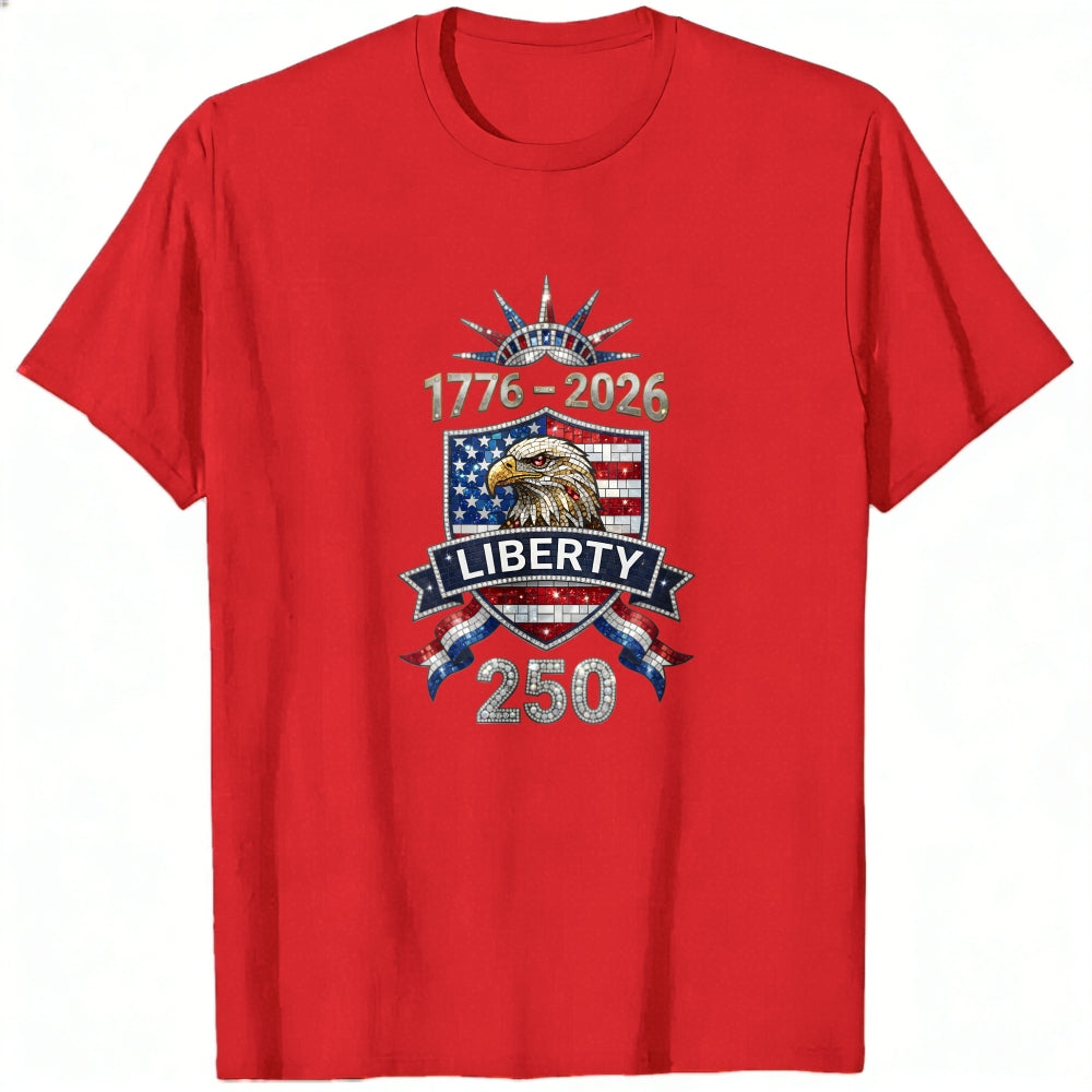 Patriotic American Eagle Liberty 1776 2026 250th Anniversary Classic T-Shirt