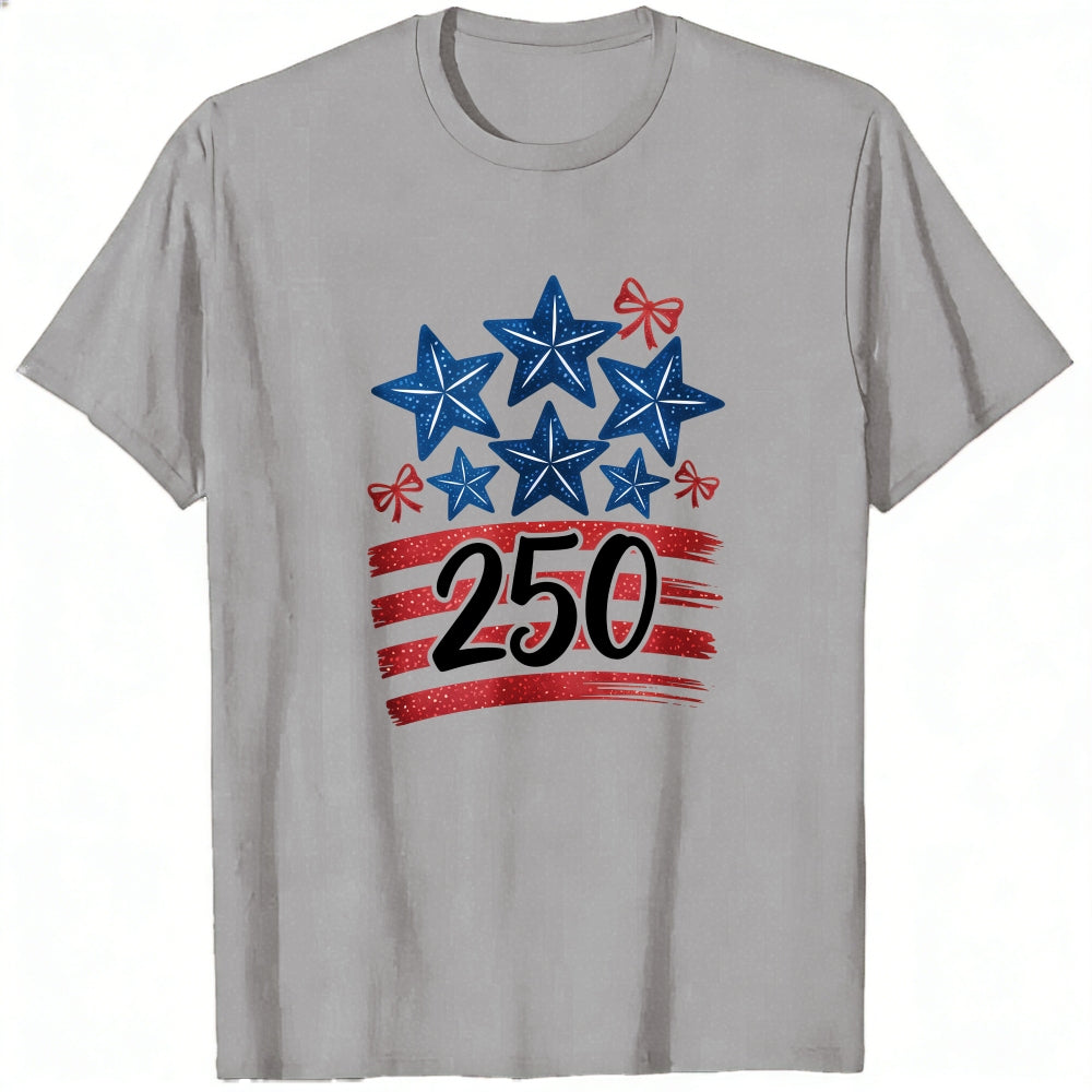 Patriotic Stars And Stripes 250 Classic T-Shirt