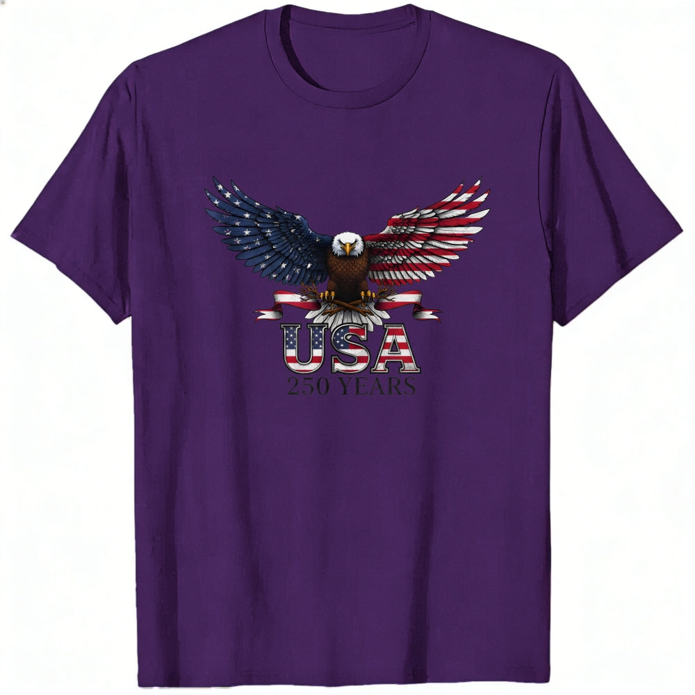 Patriotic Eagle Usa Flag Classic T-Shirt