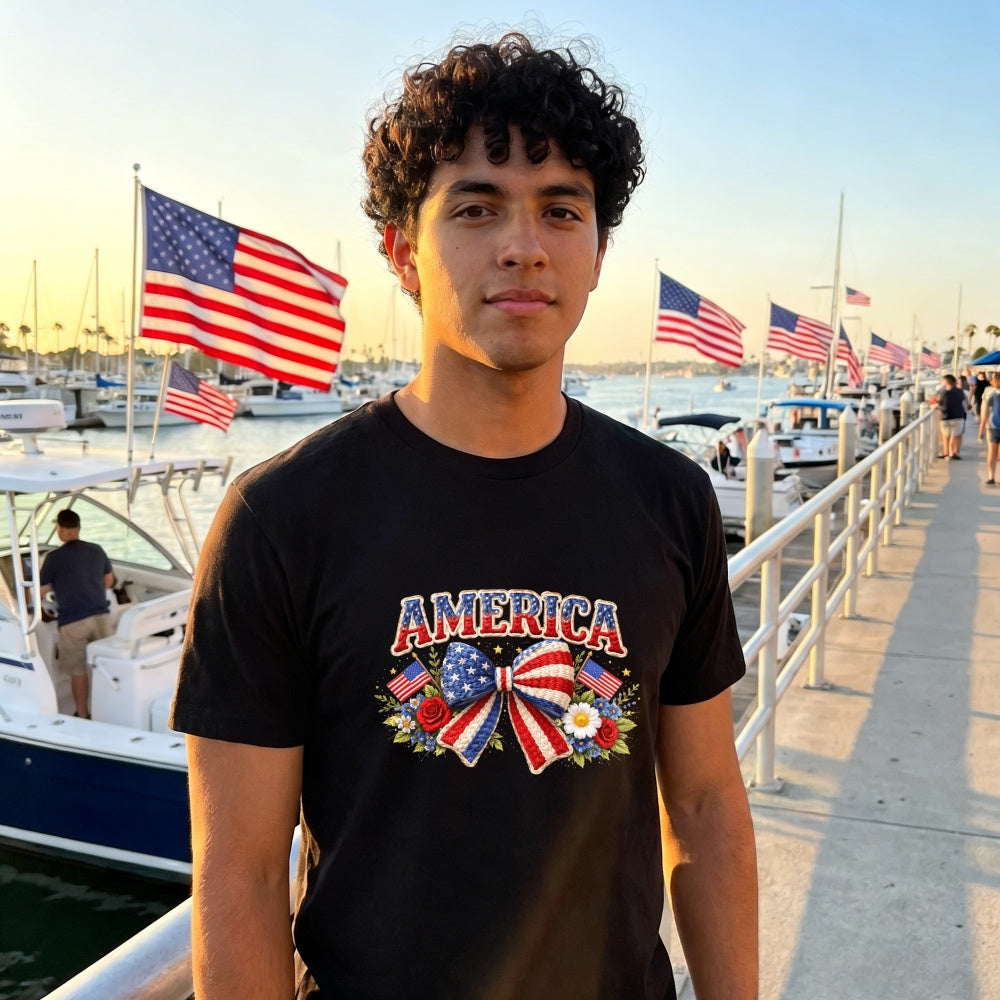 Patriotic American Flag 250 Years Of Freedom 1776 2026 Classic T-Shirt
