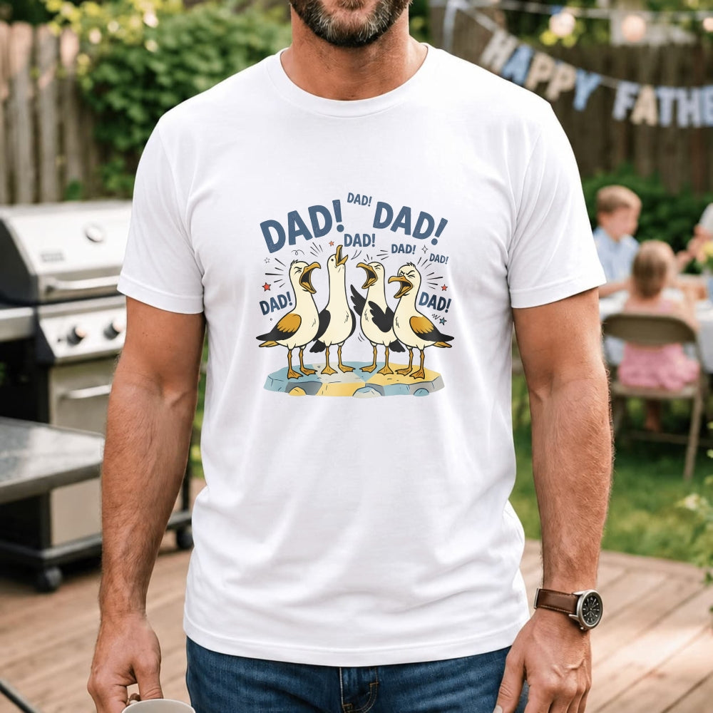 Cartoon Ducks Dad Classic T-Shirt