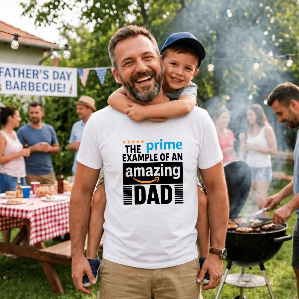 White Classic T-Shirt The Prime Example Of An Amazing Dad Design
