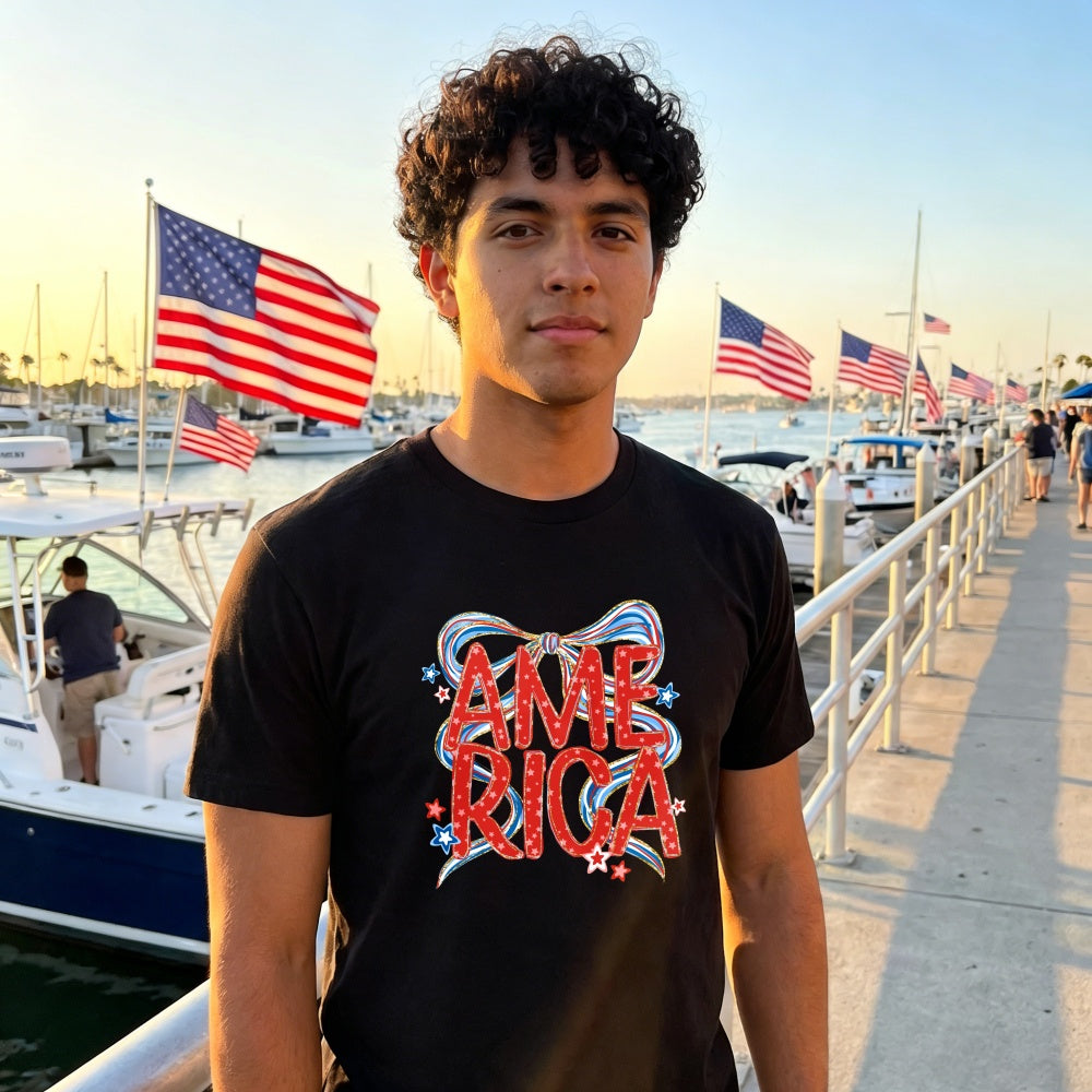 Patriotic American Flag Design Classic T-Shirt 250 Years Of Freedom Usa Celebration