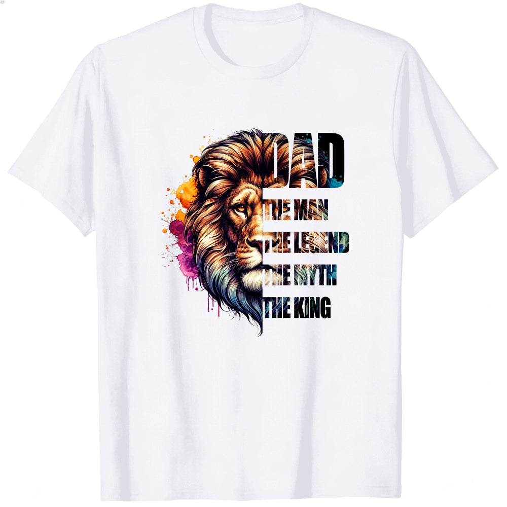 Lion Dad The Man The Legend The Myth The King Classic T-Shirt