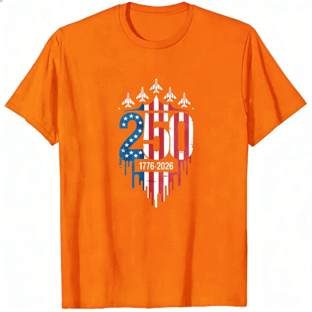 Patriotic American Flag 250th Anniversary Classic T-Shirt