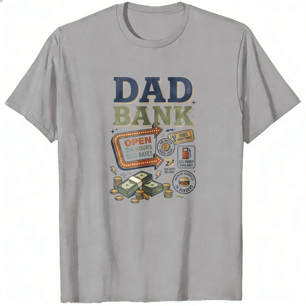 Dad Bank Money Theme Classic T-Shirt