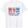 Patriotic Faith Freedom 250 Years 1776 2026 Classic T-Shirt
