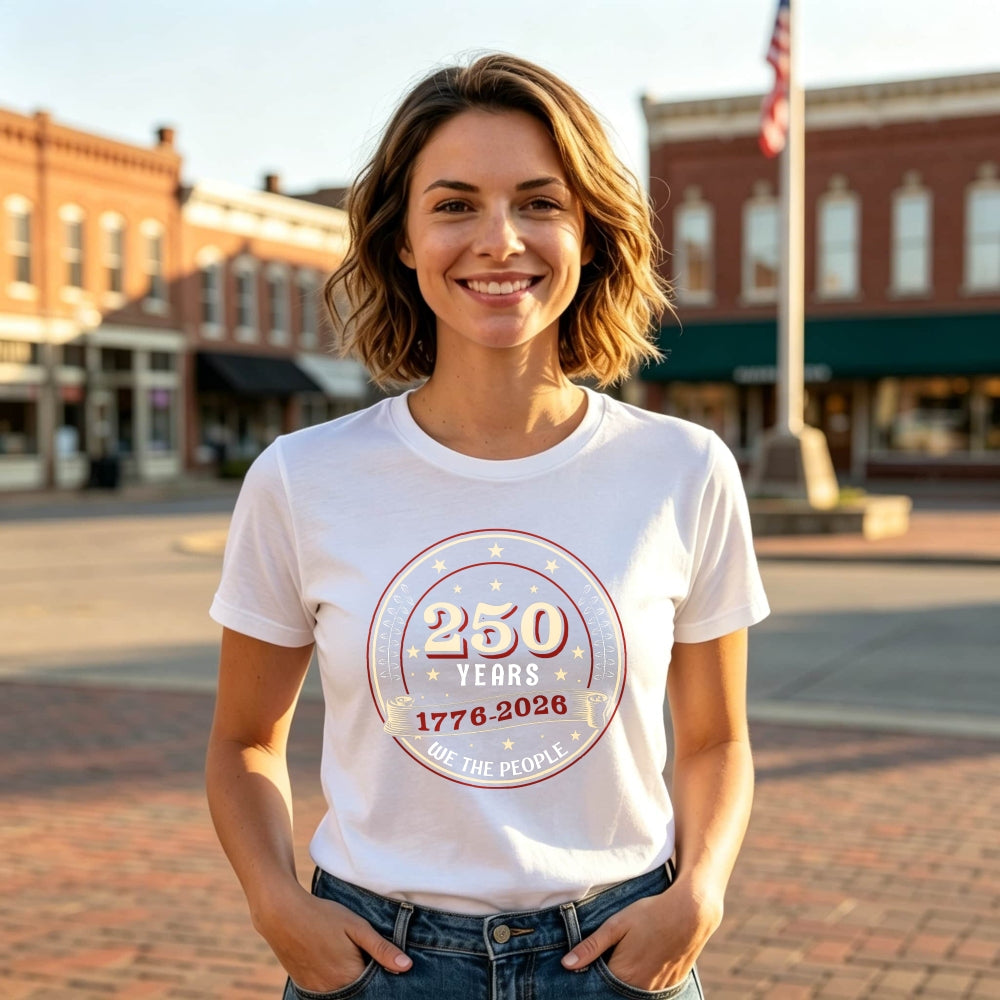 Patriotic Design Classic T-Shirt 250 Years 1776 2026