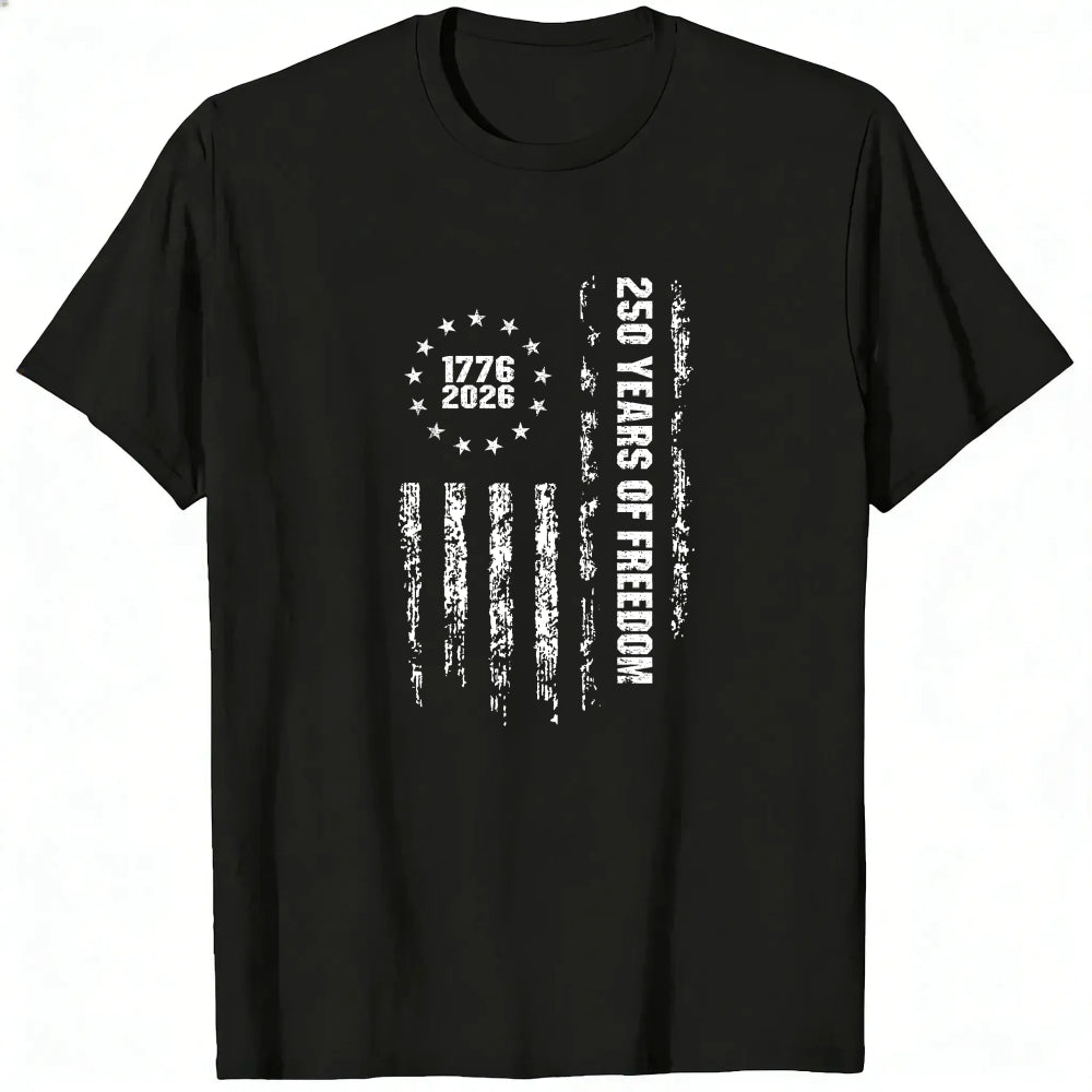American Flag 1776 2026 250 Years Of Freedom Classic T-Shirt