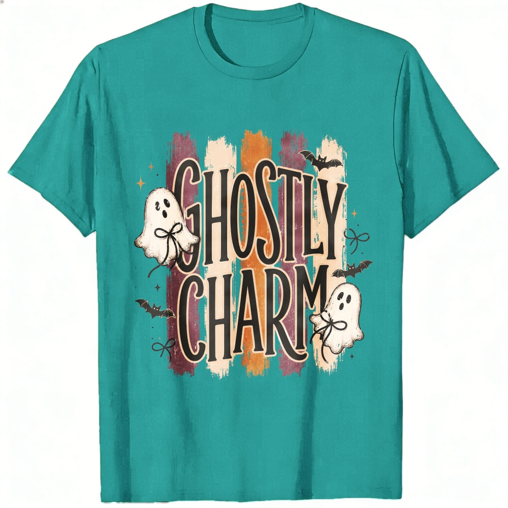 Halloween Ghostly Charm Classic T-Shirt