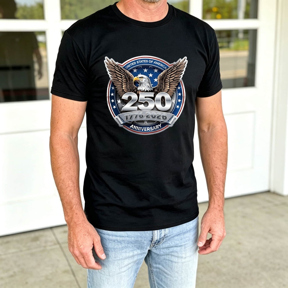 Patriotic Eagle Design Classic T-Shirt United States Of America 250 Anniversary 1776 2026