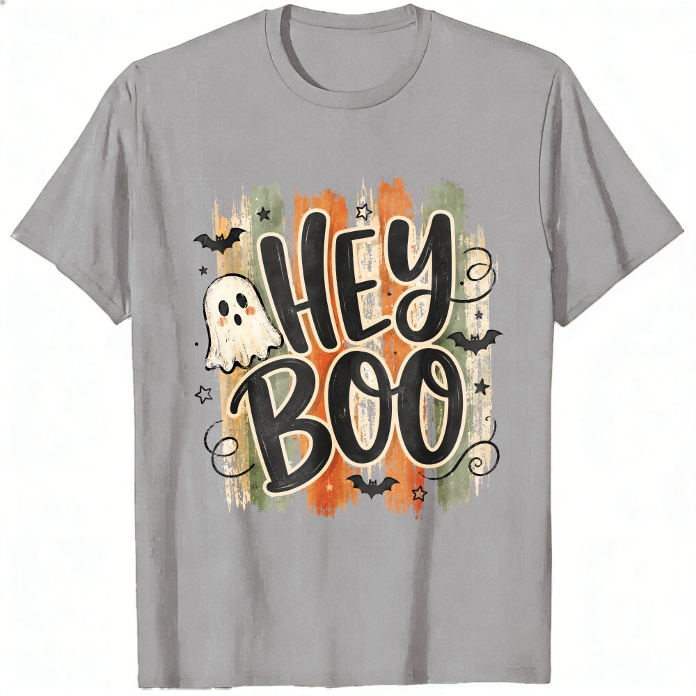 Halloween Funny Hey Boo Ghost Classic T-Shirt