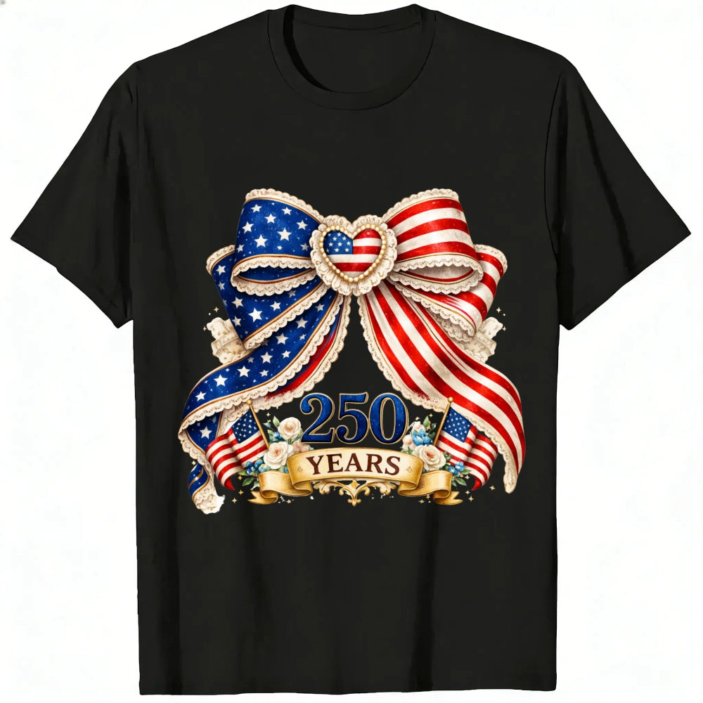 Patriotic American Flag Design Classic T-Shirt United States Of America 250 Years Of Freedom 2026