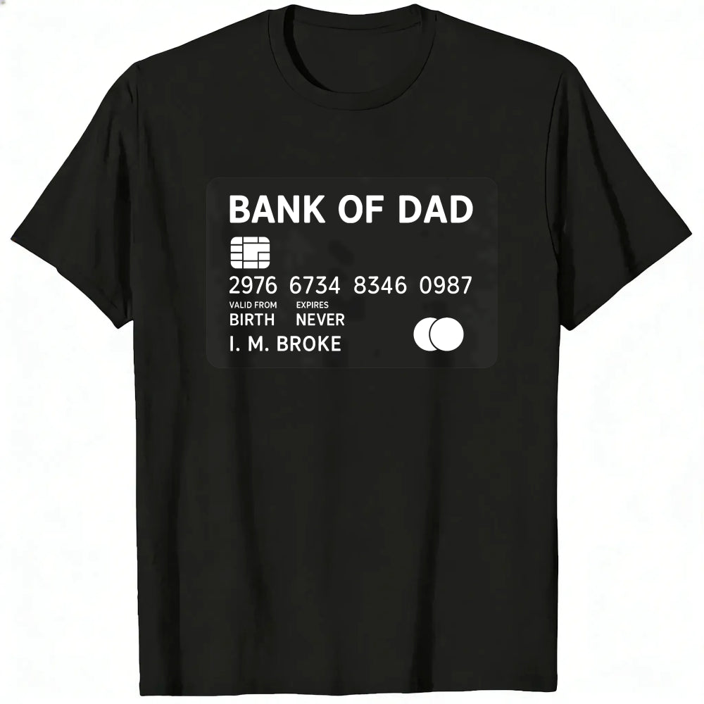 Funny Dad Credit Card Design Classic T-Shirt