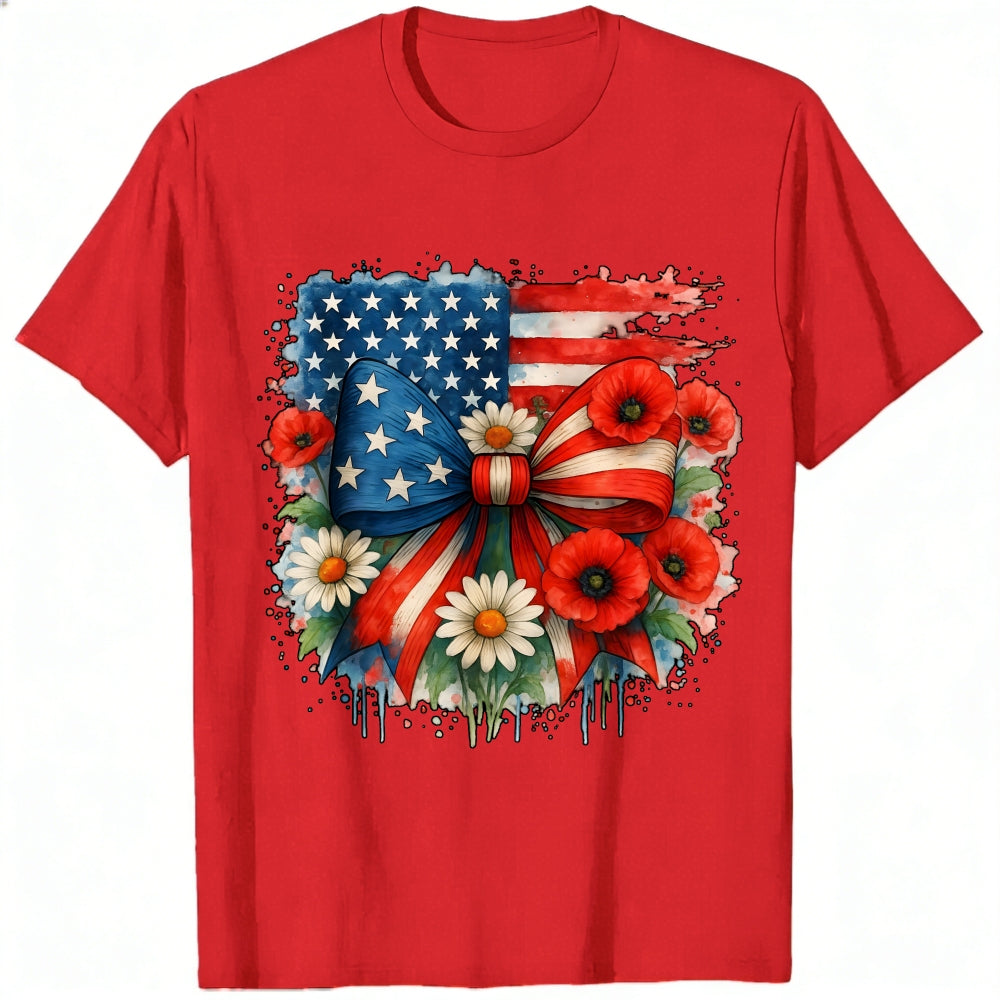 Patriotic American Independence Day Classic T-Shirt Liberty Justice Freedom 250 Years 1776 2026