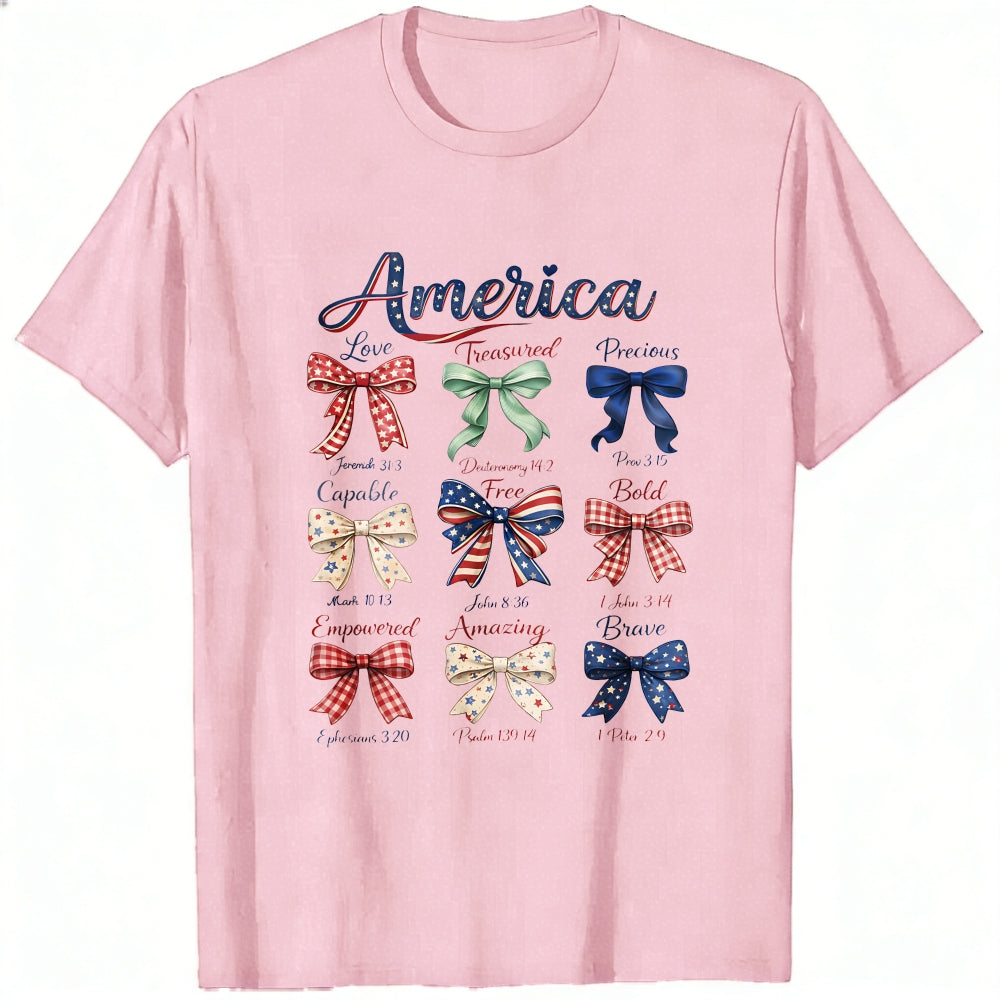 Patriotic American Independence Day 250 Years Of Freedom Classic T-Shirt