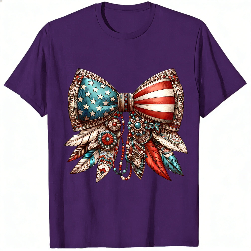 Patriotic American Flag Design Classic T-Shirt Made In Usa 250