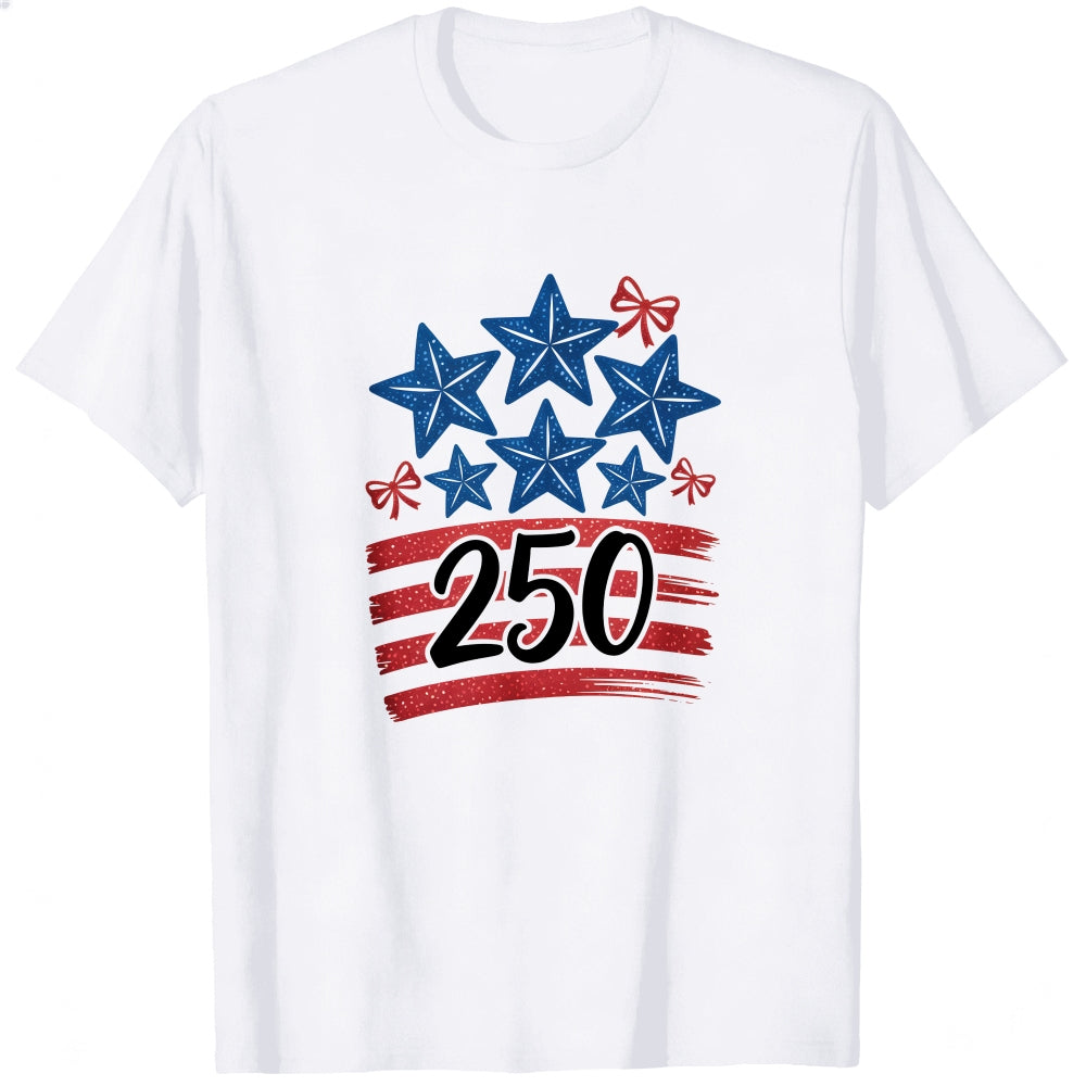 Patriotic Stars And Stripes 250 Classic T-Shirt