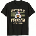 Patriotic Eagle American Flag Classic T-Shirt 250 Years Of Freedom 1776 2026