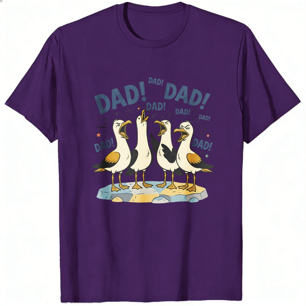 Cartoon Ducks Dad Classic T-Shirt