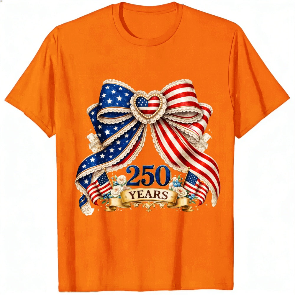 Patriotic American Flag Design Classic T-Shirt United States Of America 250 Years Of Freedom 2026