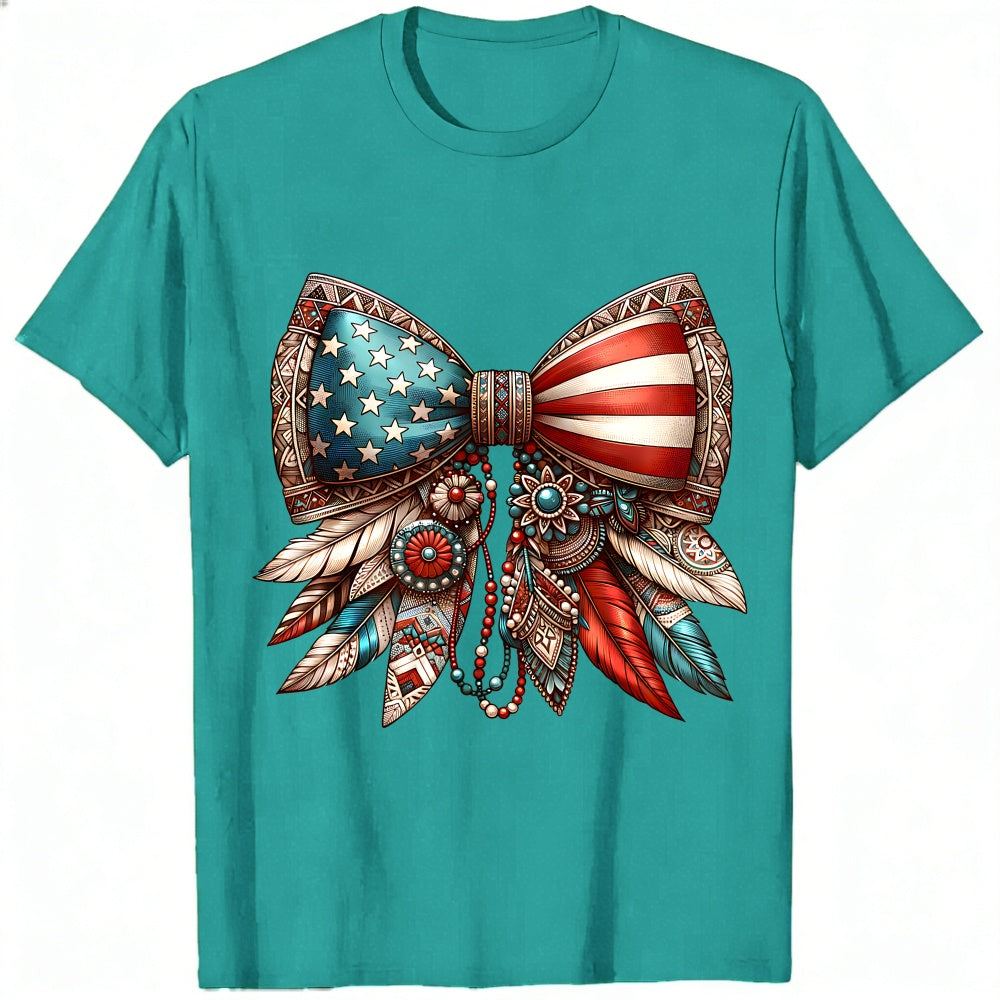 Patriotic American Flag Design Classic T-Shirt Made In Usa 250