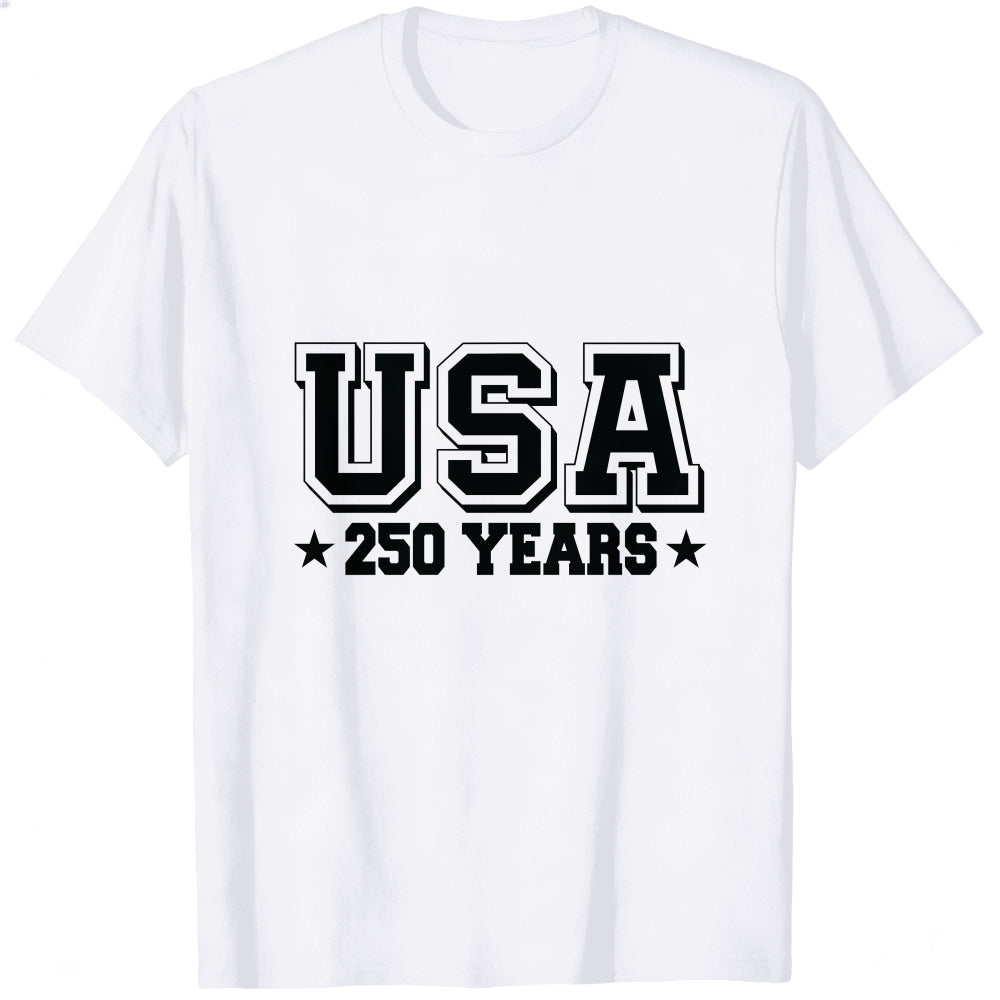American Patriotic Style Classic T-Shirt Usa 250 Years