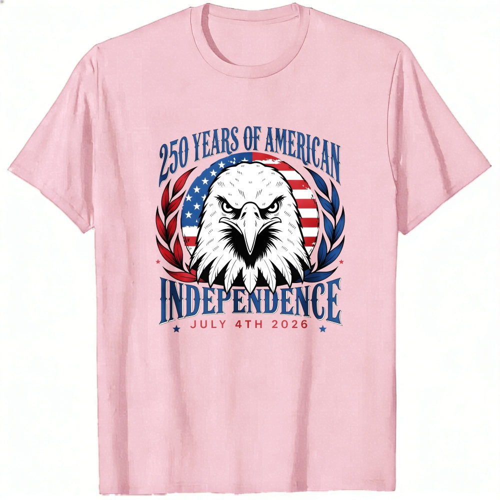 Patriotic Eagle American Flag Classic T-Shirt 250 Years Of American Independence July 4th 2026